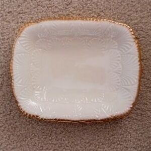 Vintage Gold Trimmed Lenox Tray